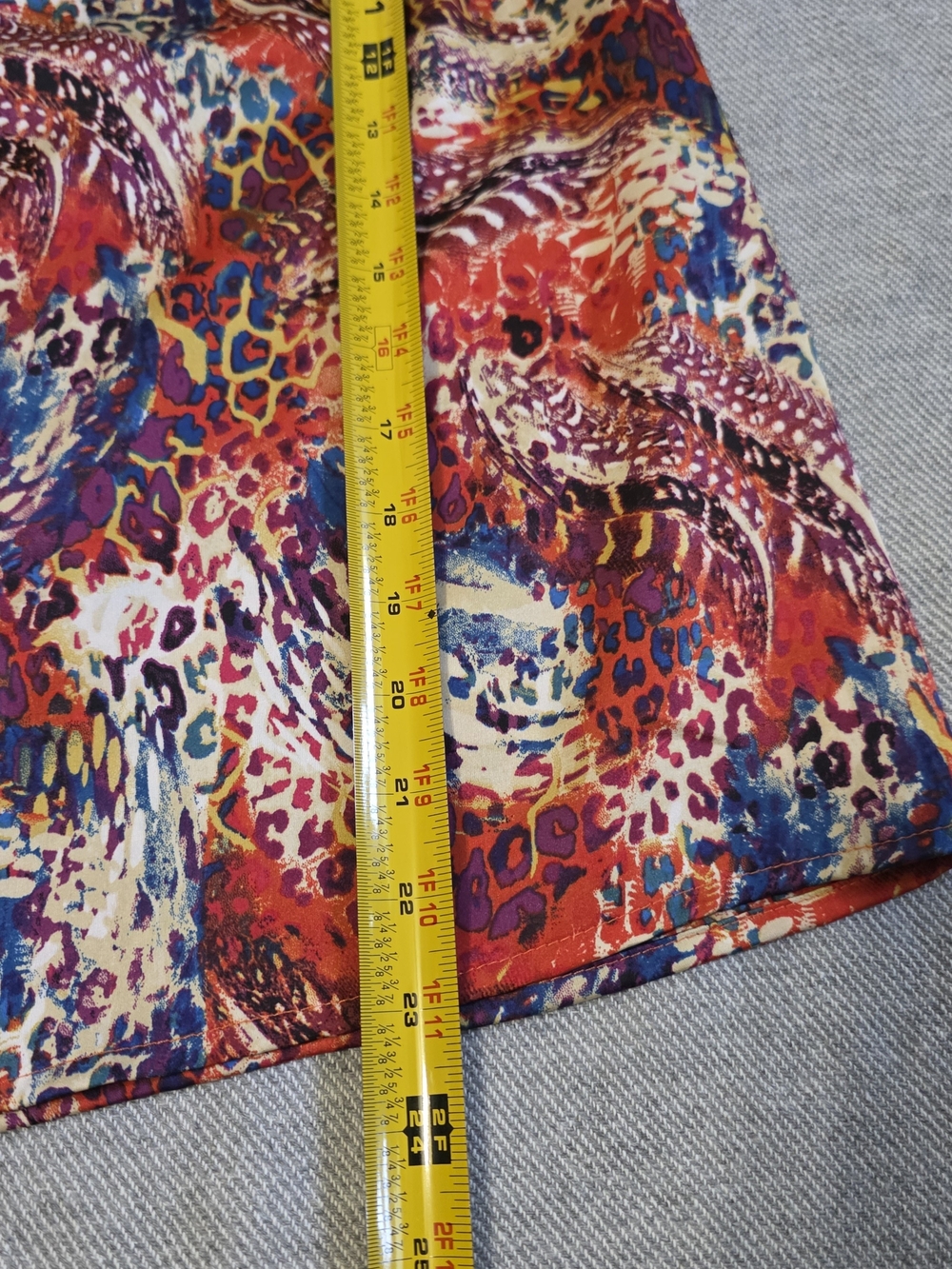 THML Multicolor Ruffled Cap-Sleeve Printed Top - Picture 9 of 9